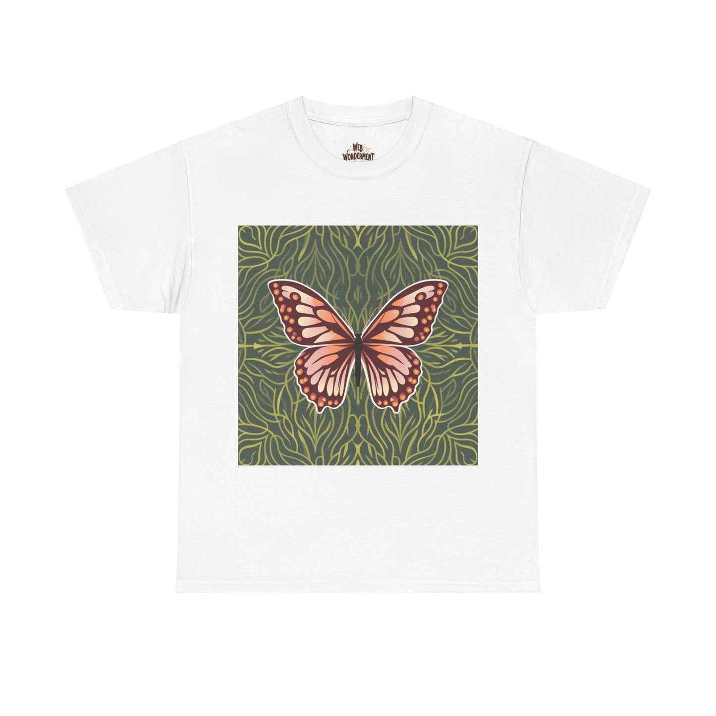 Butterfly Unisex Heavy Cotton T-Shirt