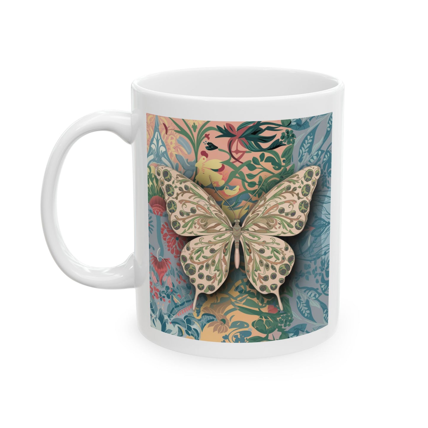 Butterfly Ceramic Mug