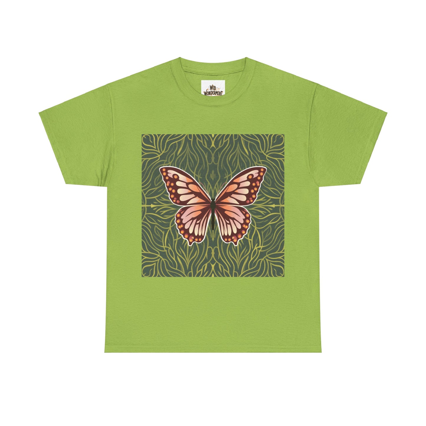 Butterfly Unisex Heavy Cotton T-Shirt