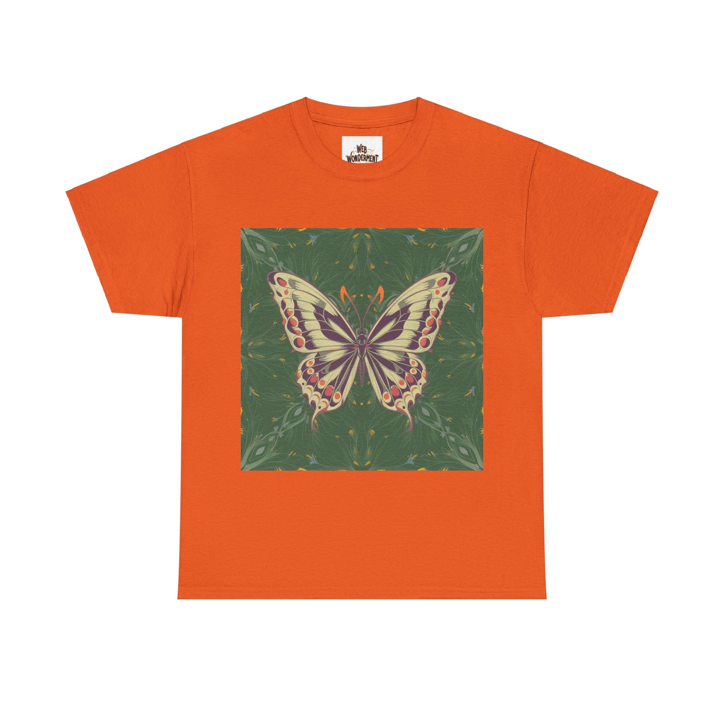 Butterfly Unisex Heavy Cotton T-Shirt