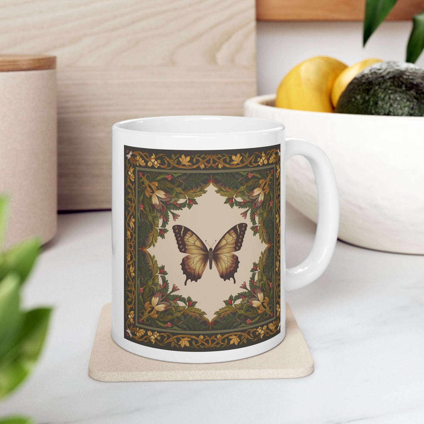 Butterfly Ceramic Mug