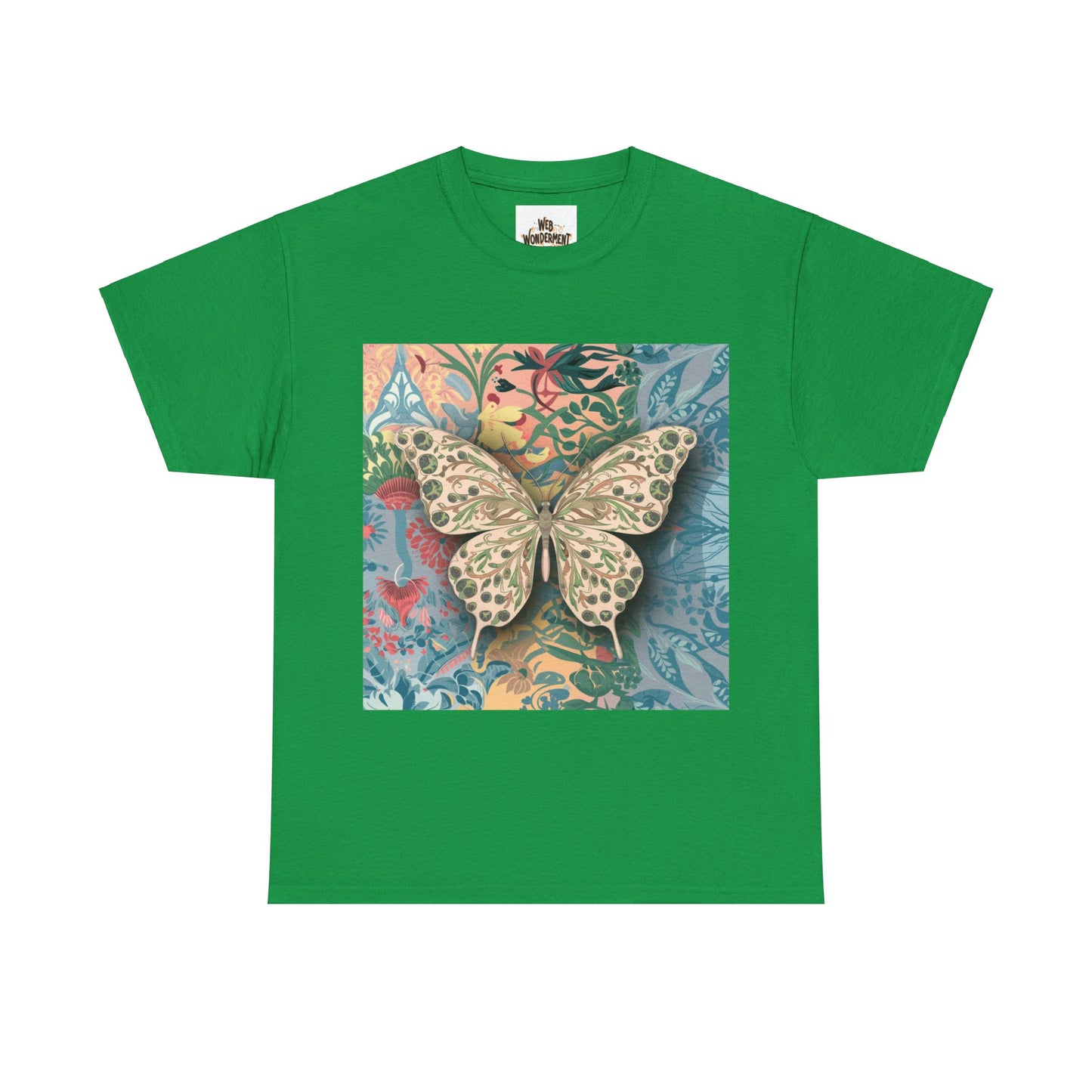 Butterfly Unisex Heavy Cotton T-Shirt