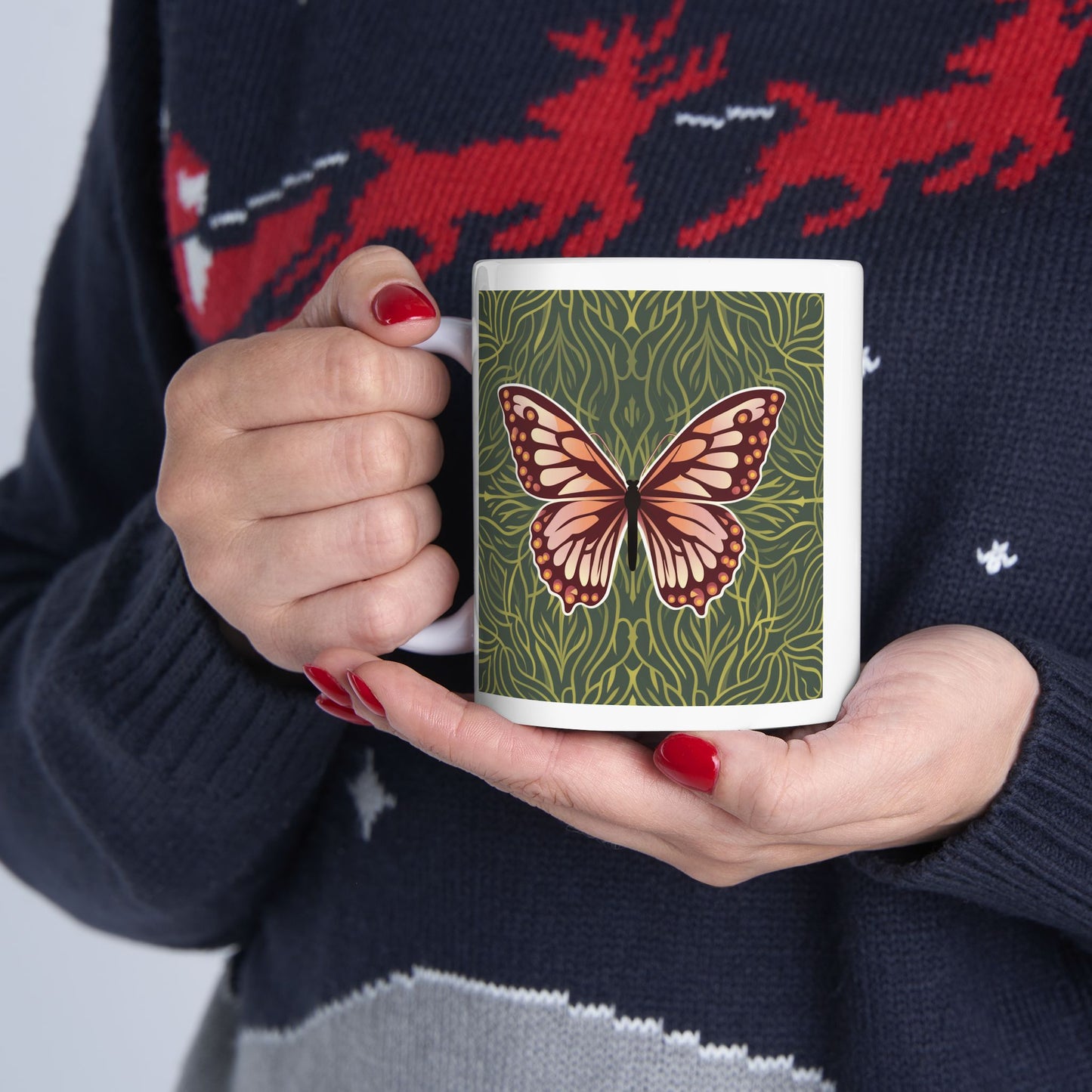 Butterfly Ceramic Mug