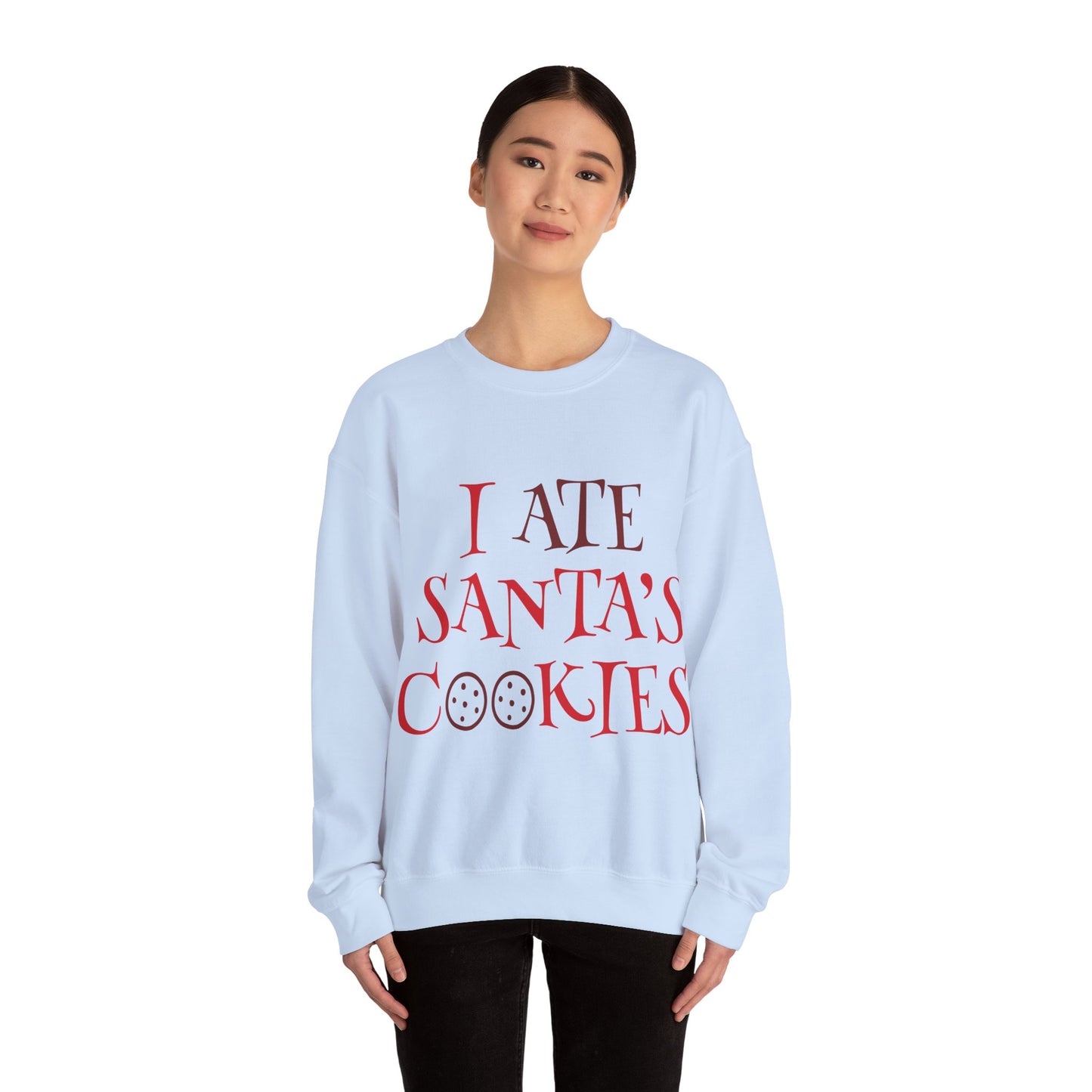 I Ate Santa's Cookies Unisex Heavy Blend Crewneck Sweatshirt