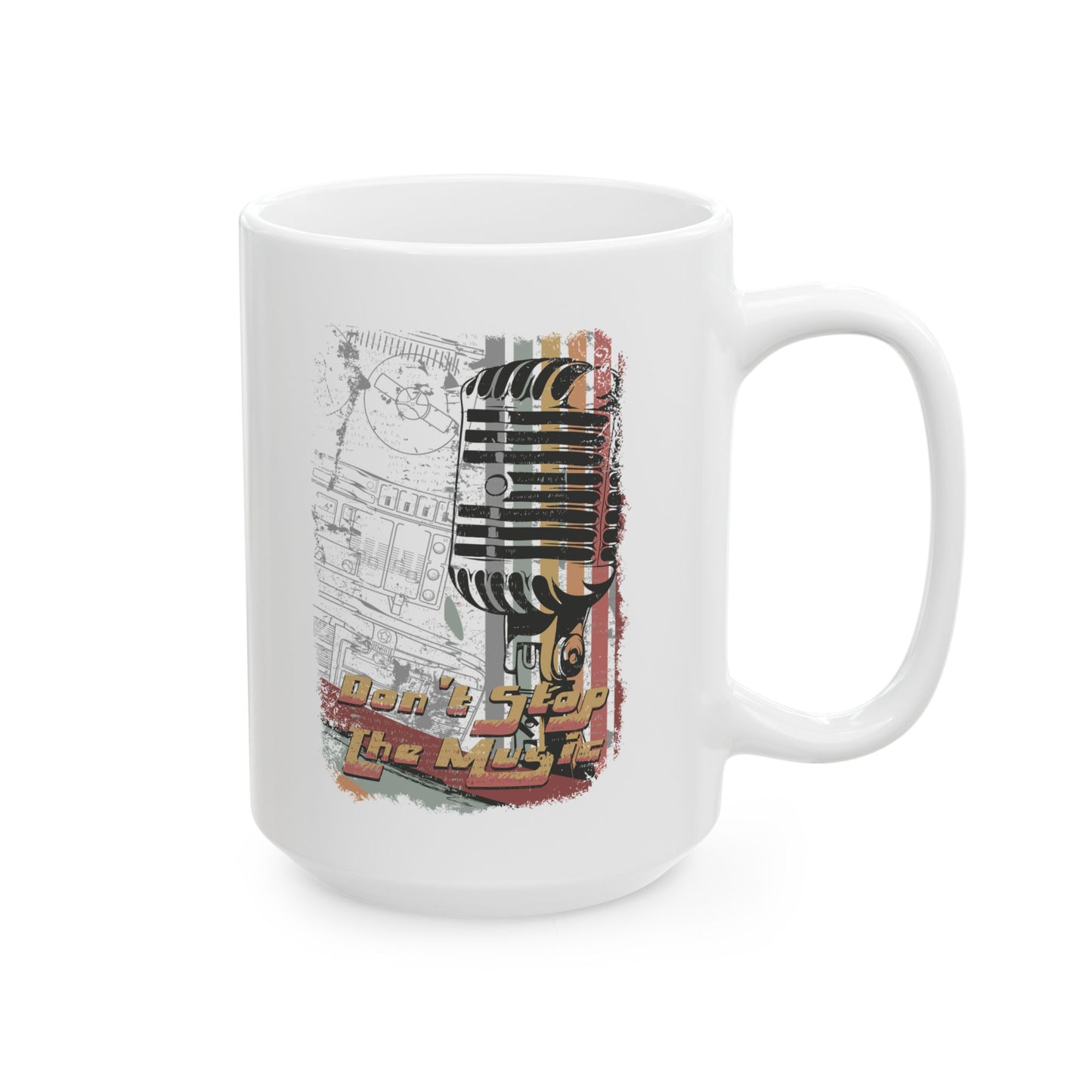 Don't Stop the Music Ceramic Mug