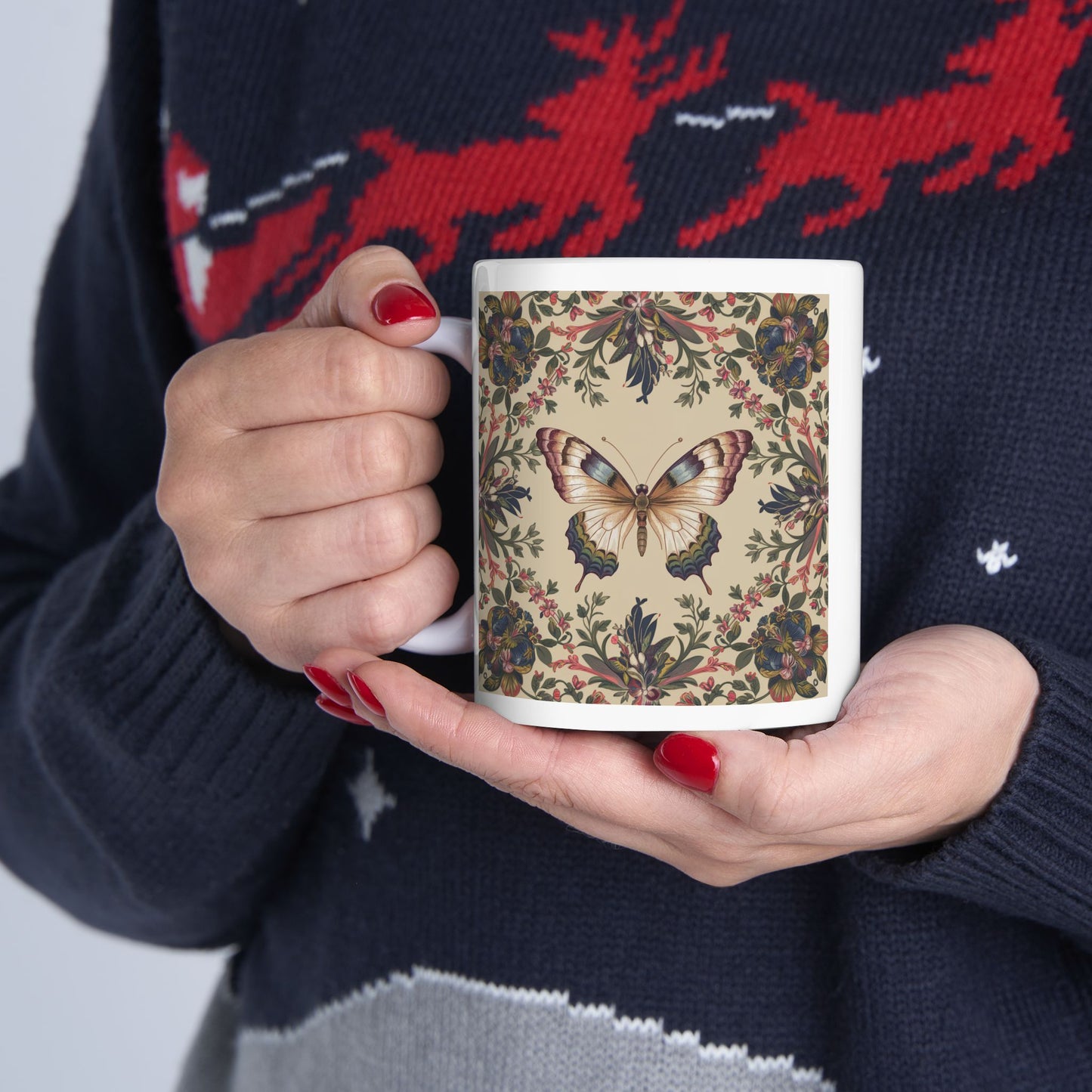 Butterfly Ceramic Mug
