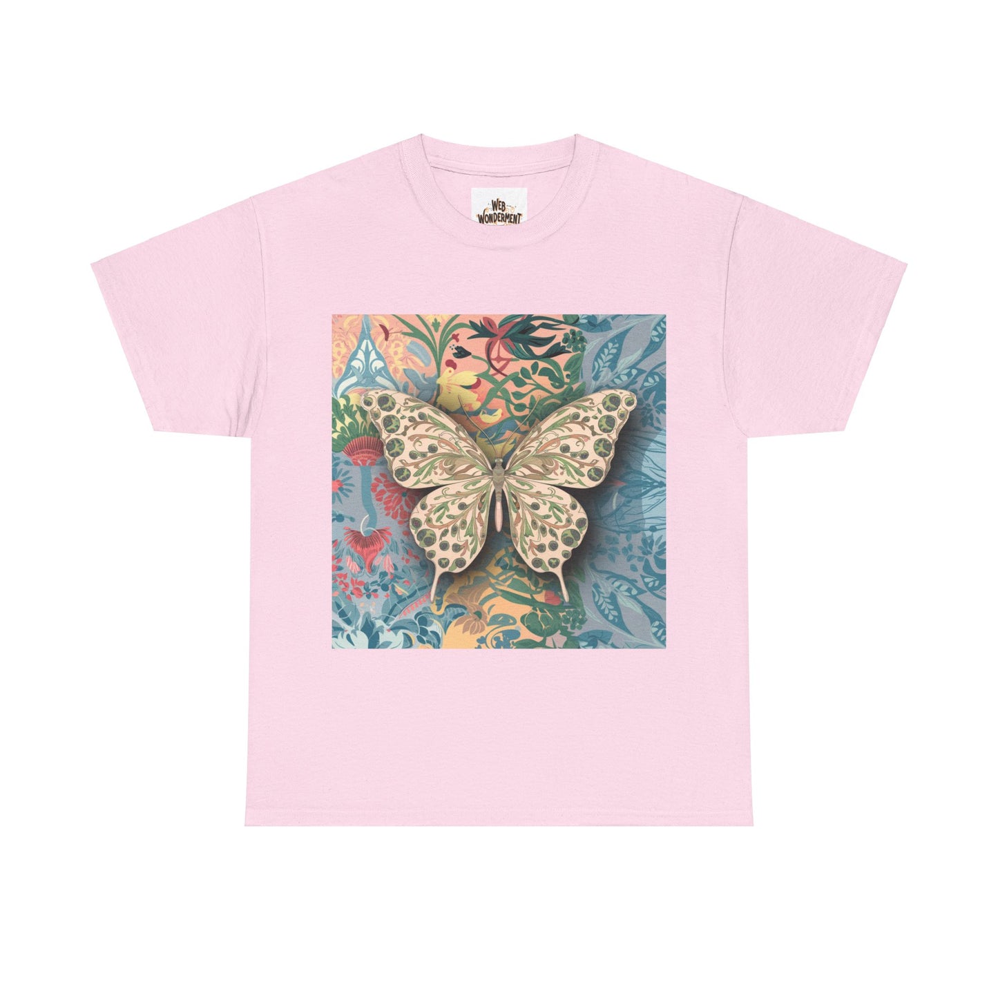 Butterfly Unisex Heavy Cotton T-Shirt
