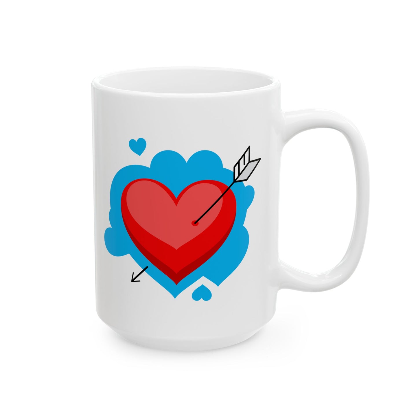 Heart Valentine Ceramic Mug 11oz