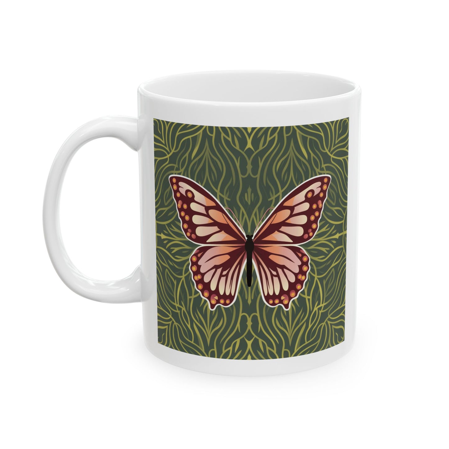 Butterfly Ceramic Mug