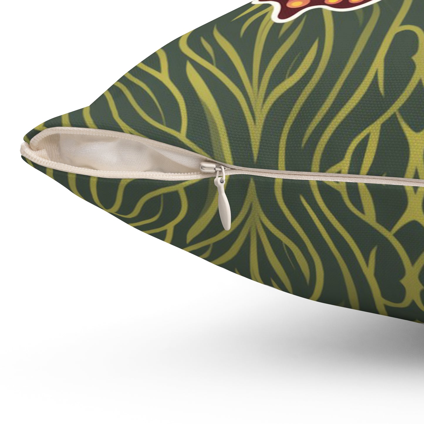 Butterfly Spun Polyester Square Pillow