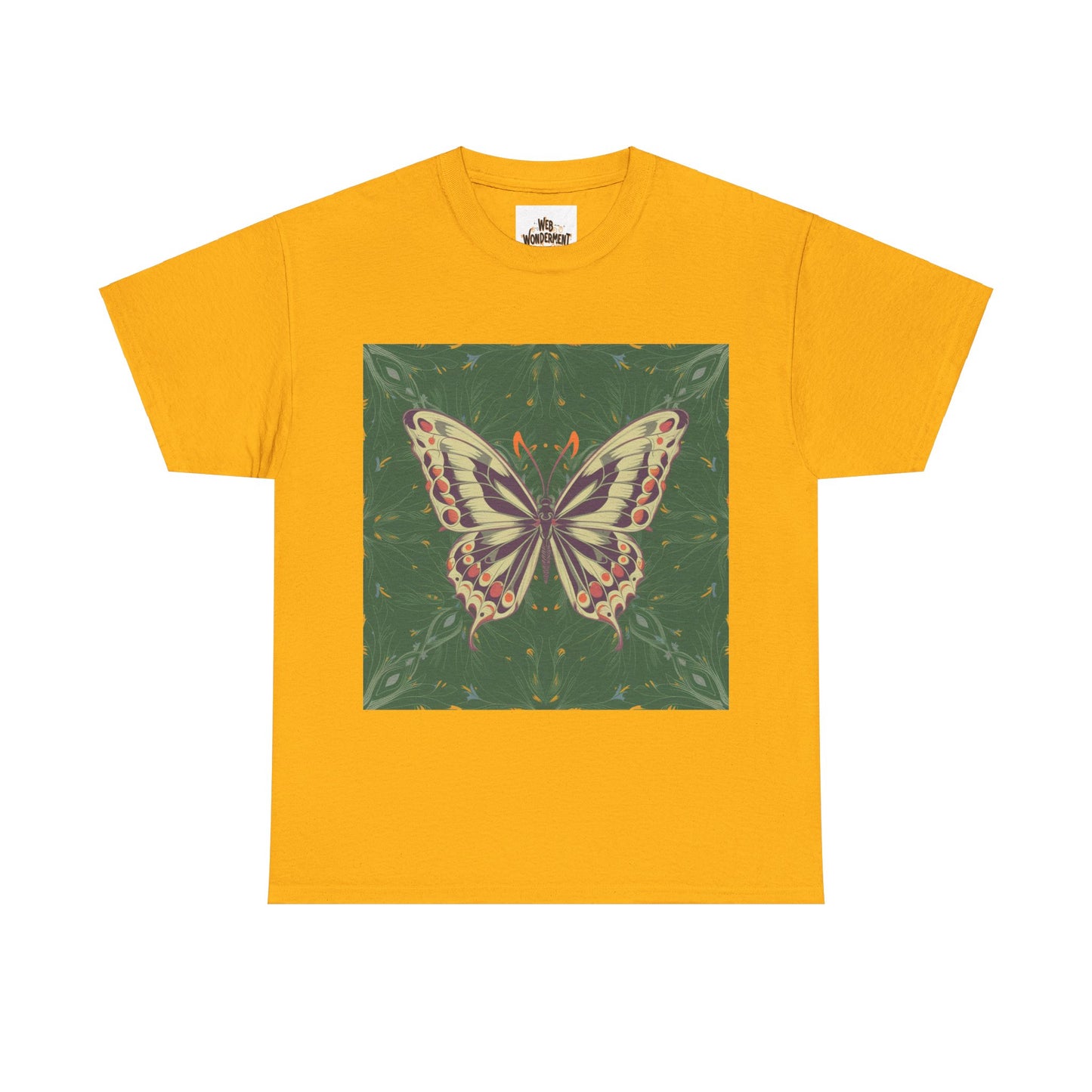 Butterfly Unisex Heavy Cotton T-Shirt