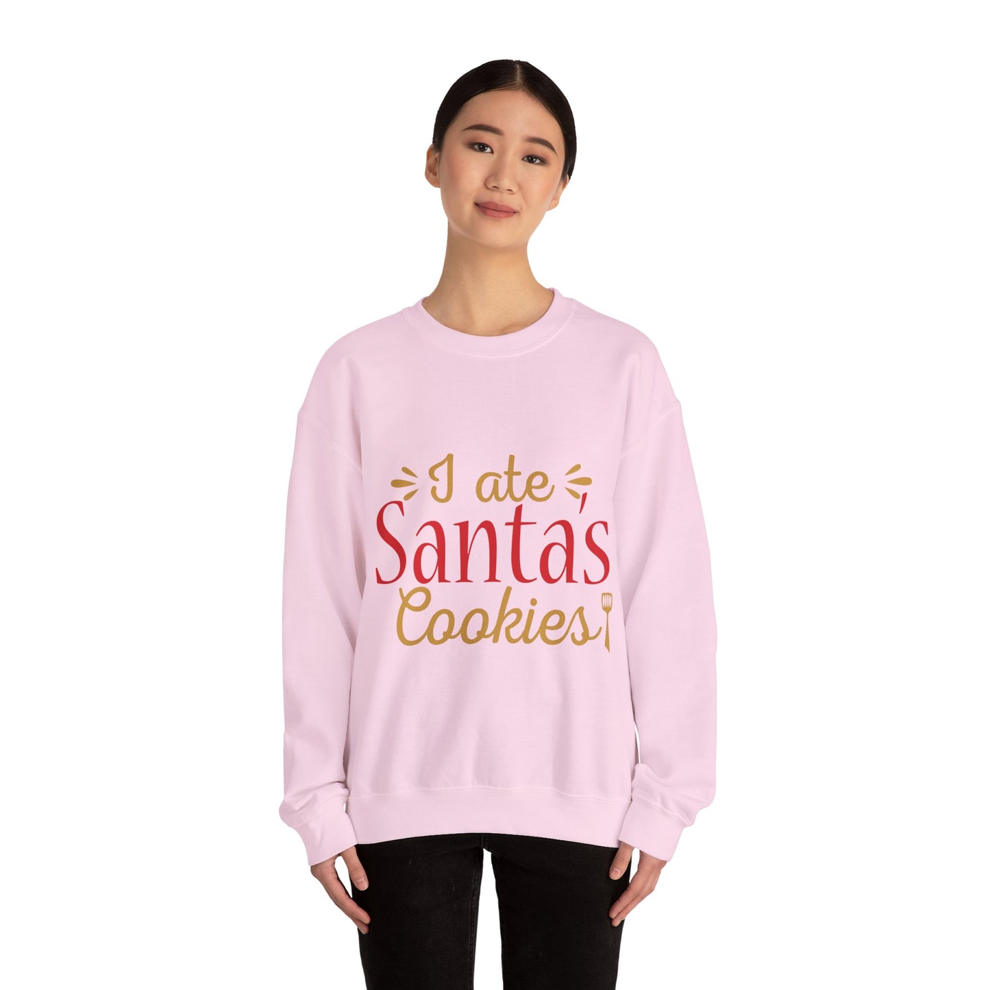 I Ate Santa's Cookies Unisex Heavy Blend Crewneck Sweatshirt