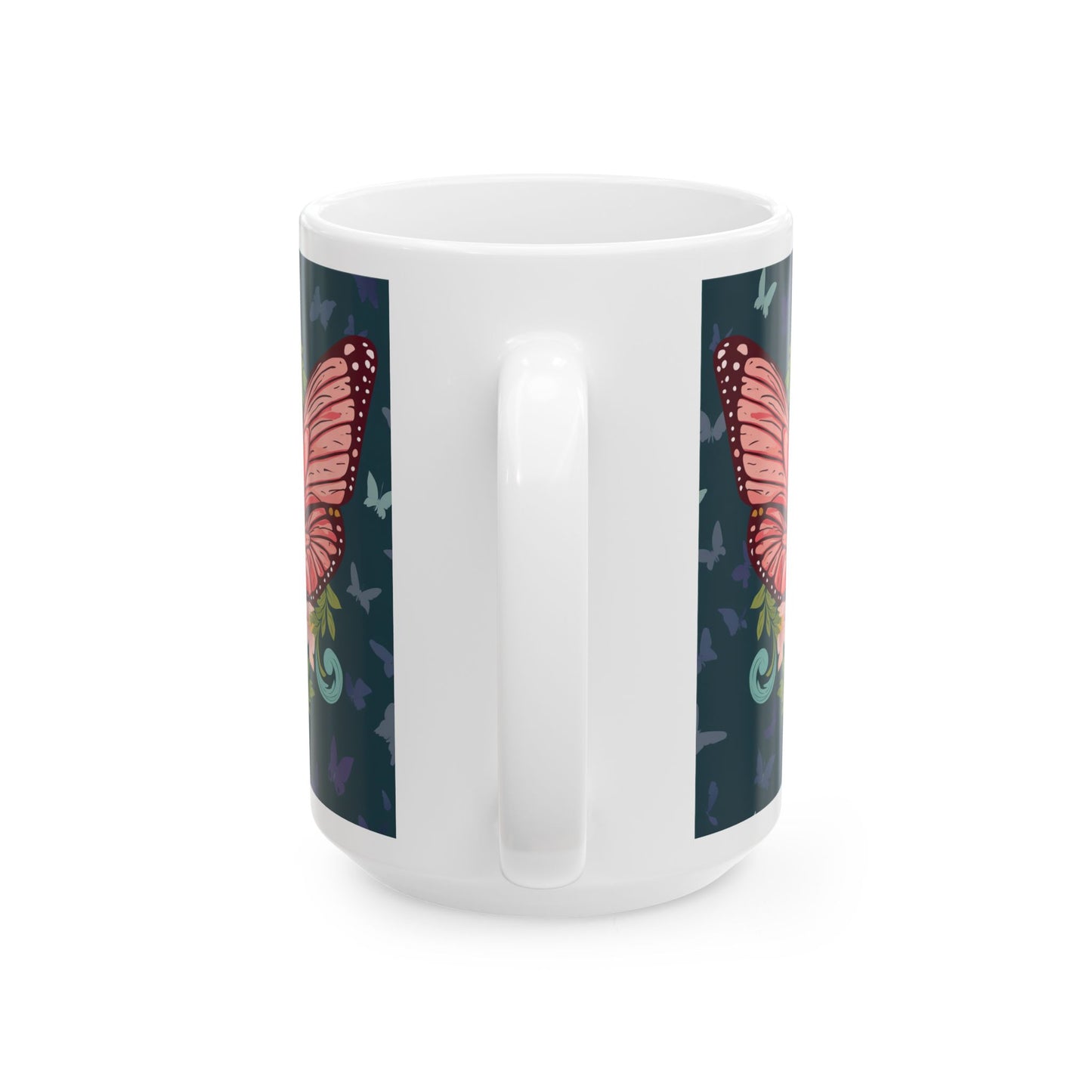 Butterfly Ceramic Mug