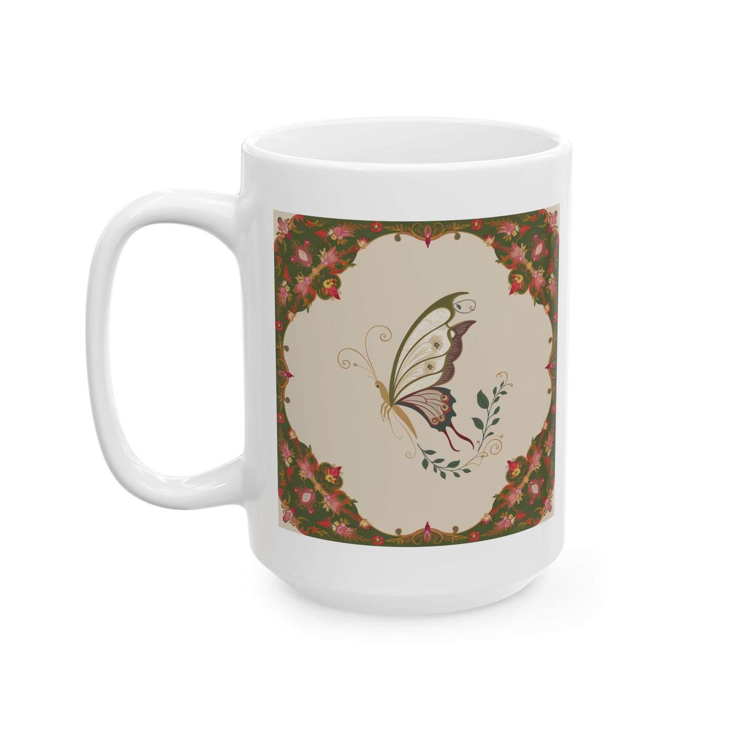 Butterfly Ceramic Mug