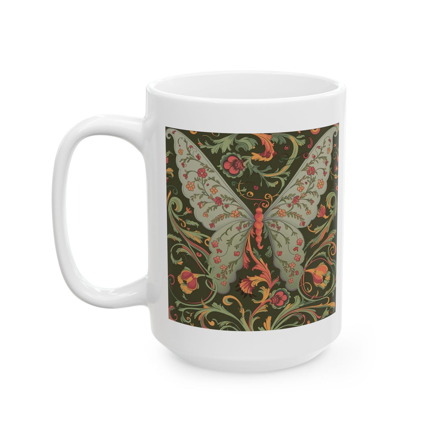 Butterfly Ceramic Mug