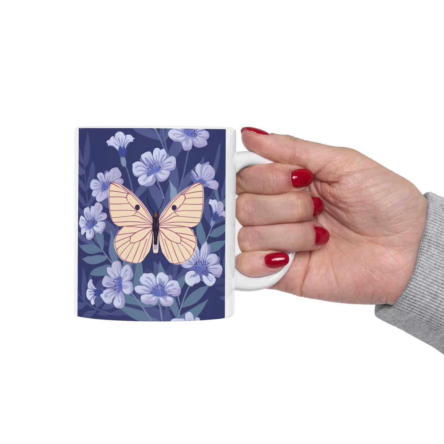 Butterfly Ceramic Mug
