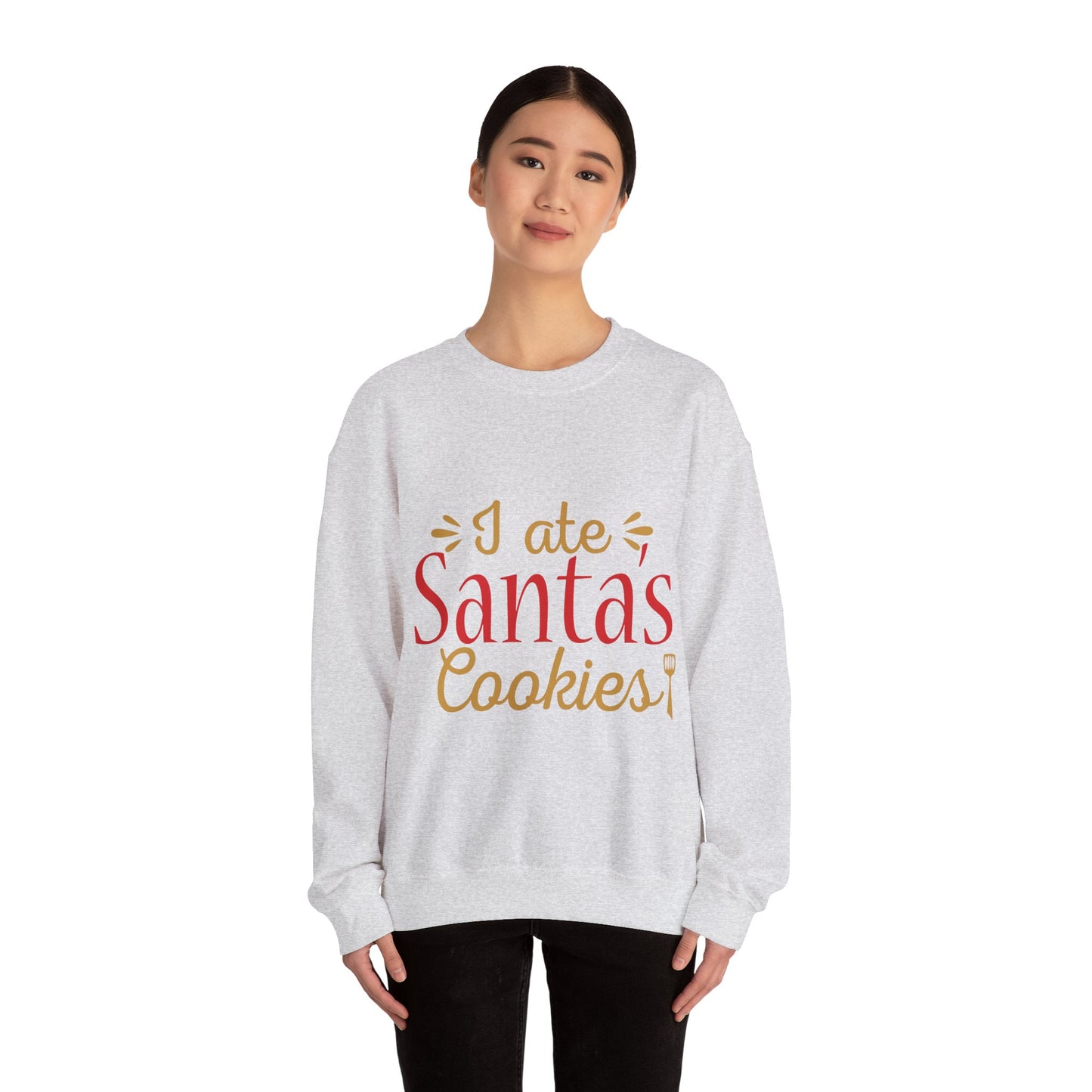 I Ate Santa's Cookies Unisex Heavy Blend Crewneck Sweatshirt