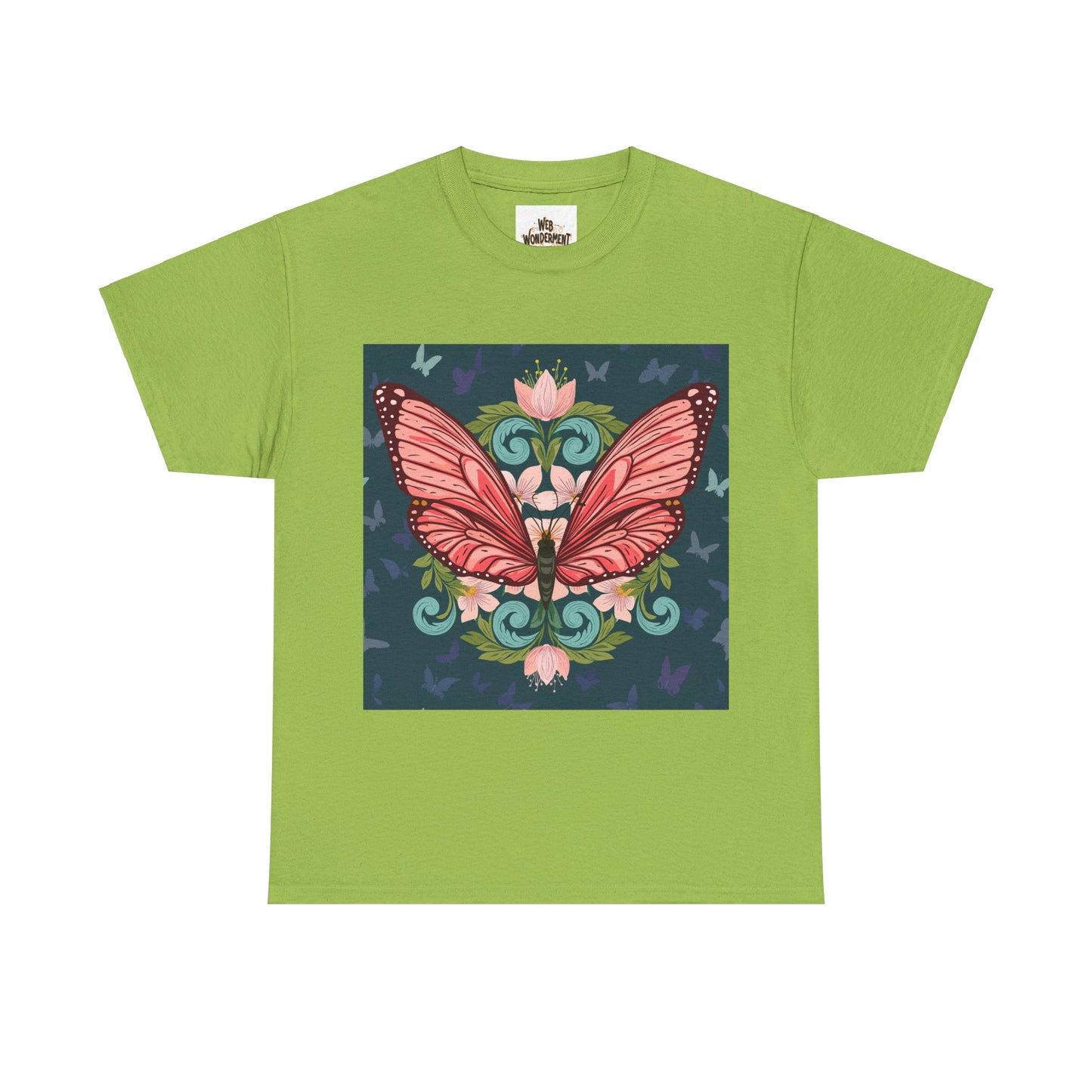 Butterfly Unisex Heavy Cotton T-Shirt