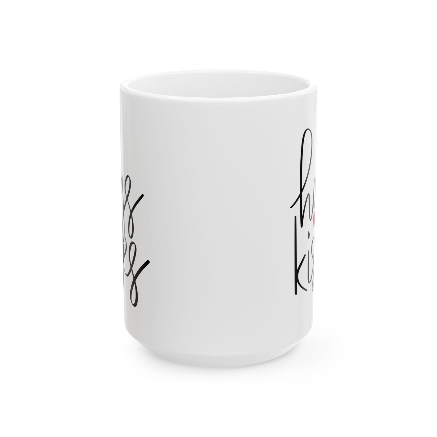 Hugs and Kisses Ceramic Mug