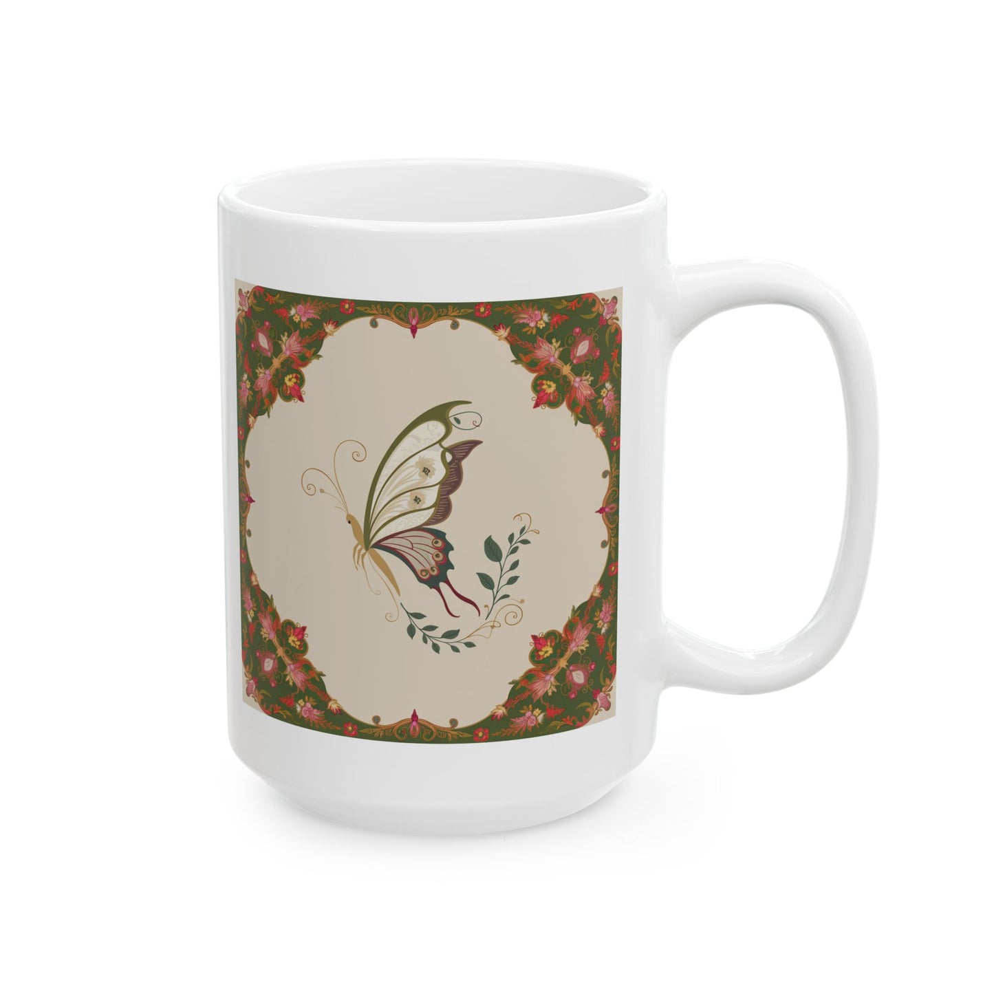 Butterfly Ceramic Mug