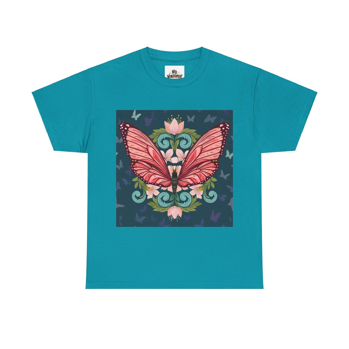 Butterfly Unisex Heavy Cotton T-Shirt