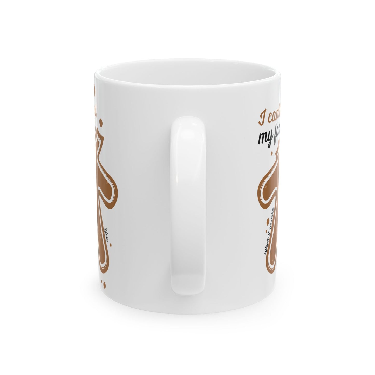Gingerbread Man Ceramic Mug