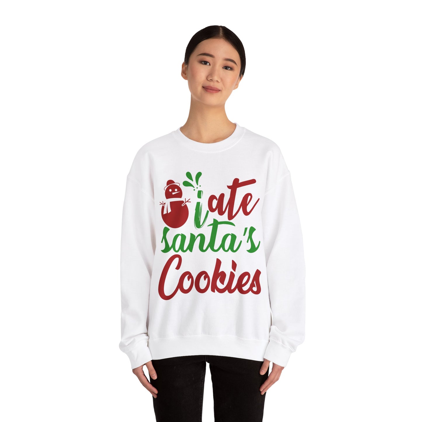 I Ate Santa's Cookies Unisex Heavy Blend Crewneck Sweatshirt