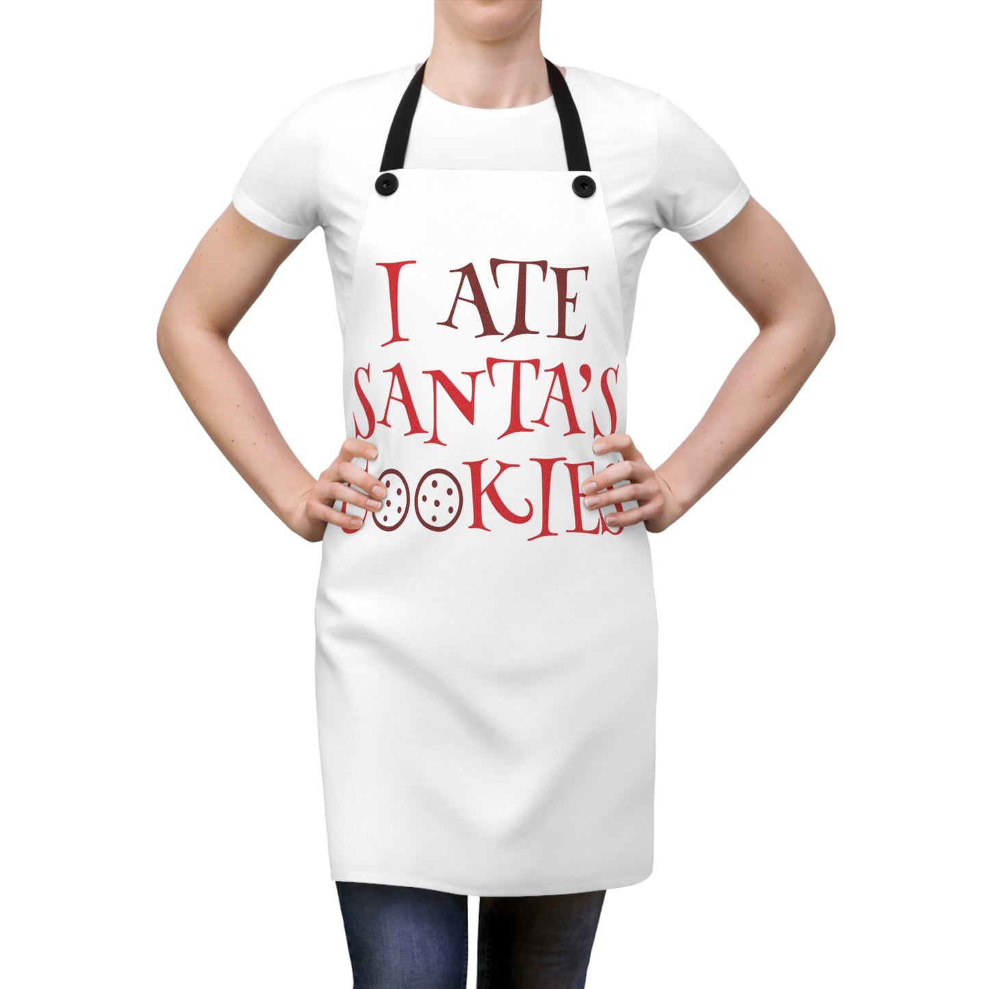 I Ate Santa's Cookies Apron