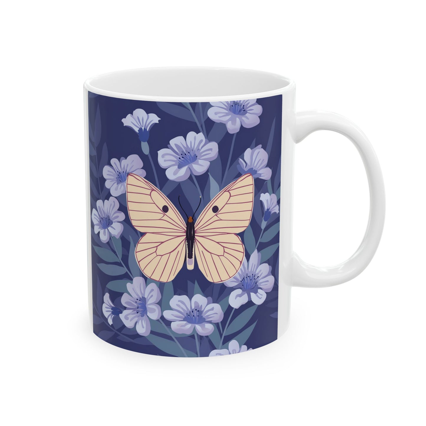 Butterfly Ceramic Mug