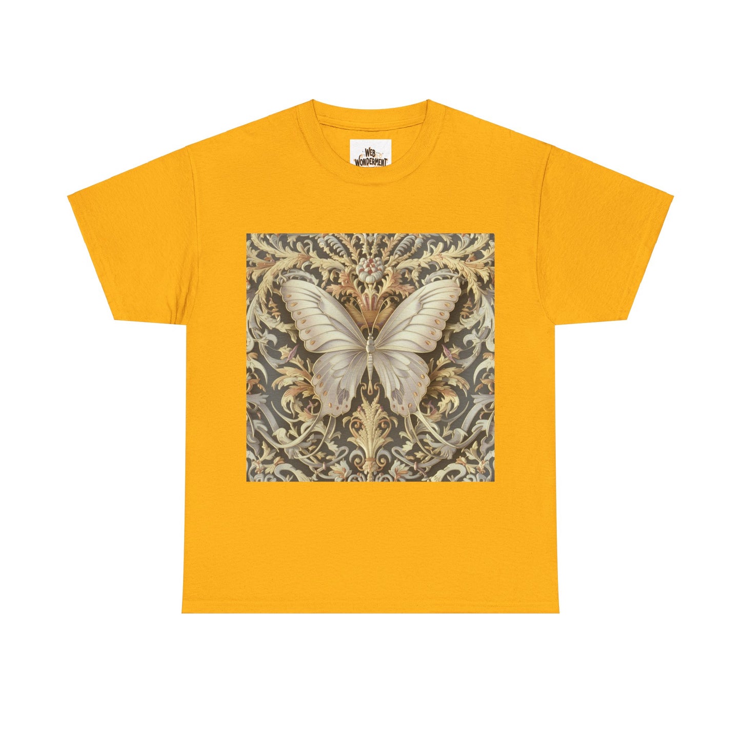 Butterfly Unisex Heavy Cotton T-Shirt