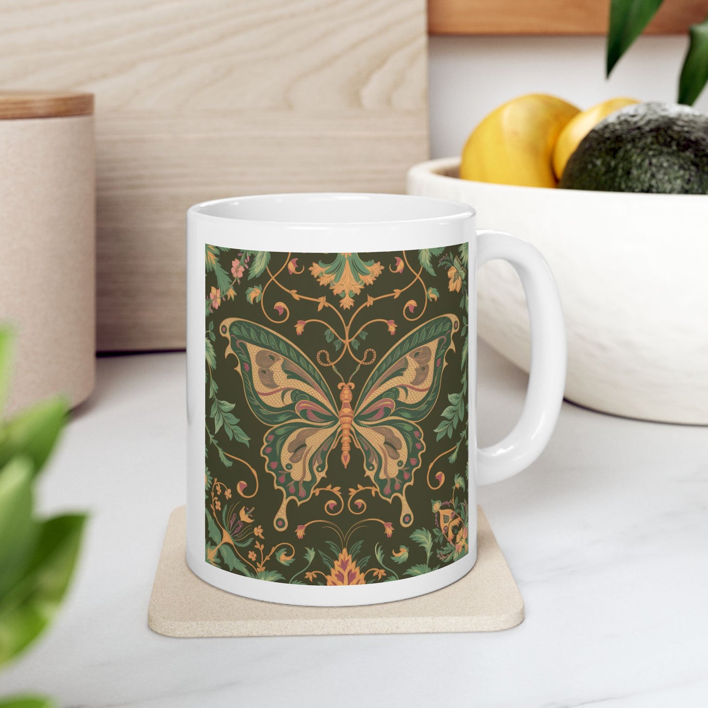 Butterfly Ceramic Mug