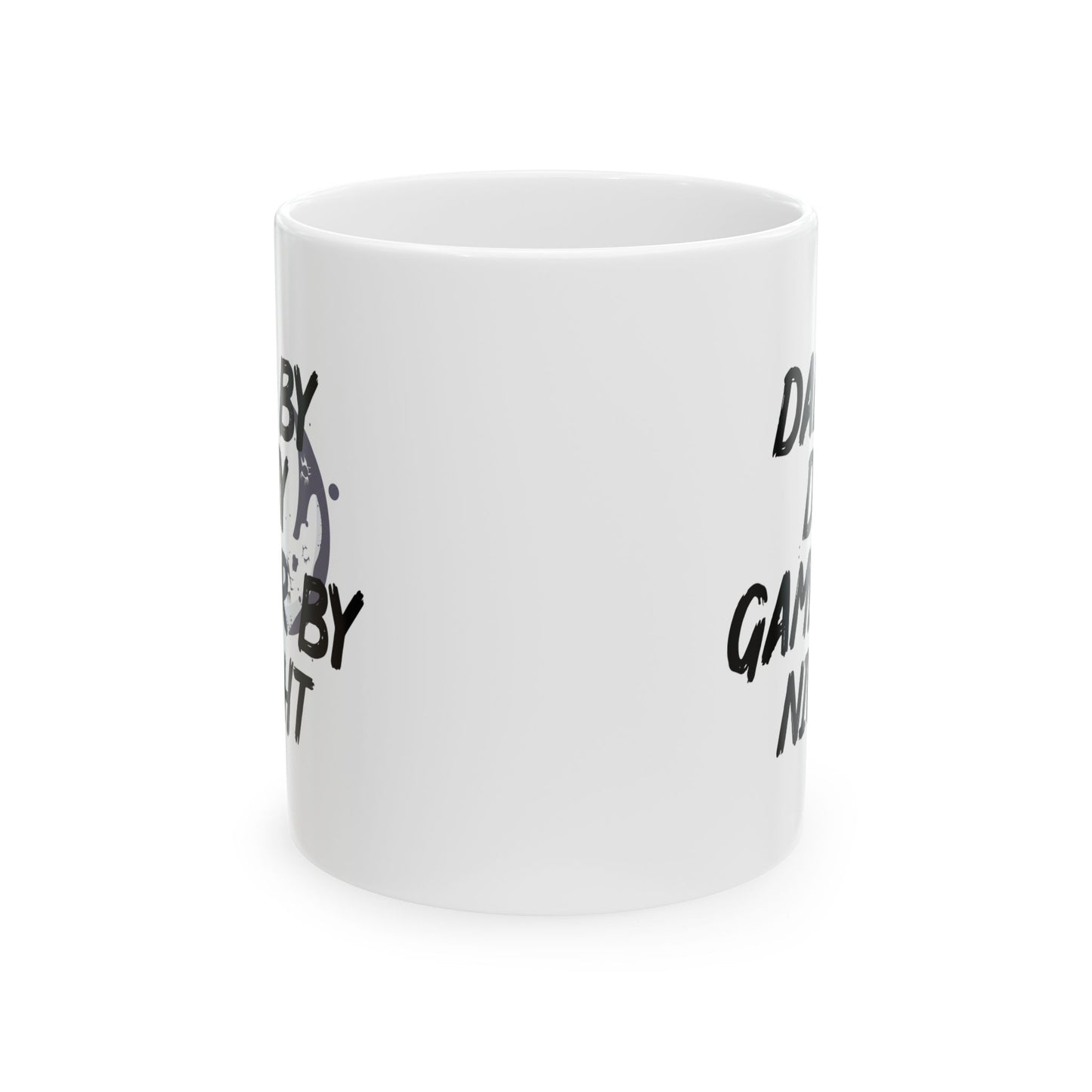 Dad by Day Gamer by Night Ceramic Mug