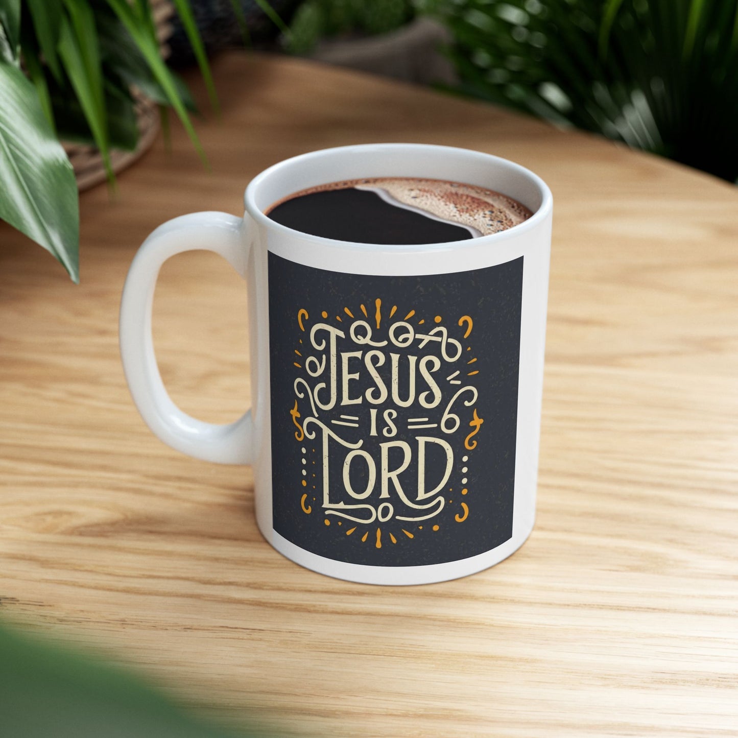Jesus is Lord Ceramic Mug