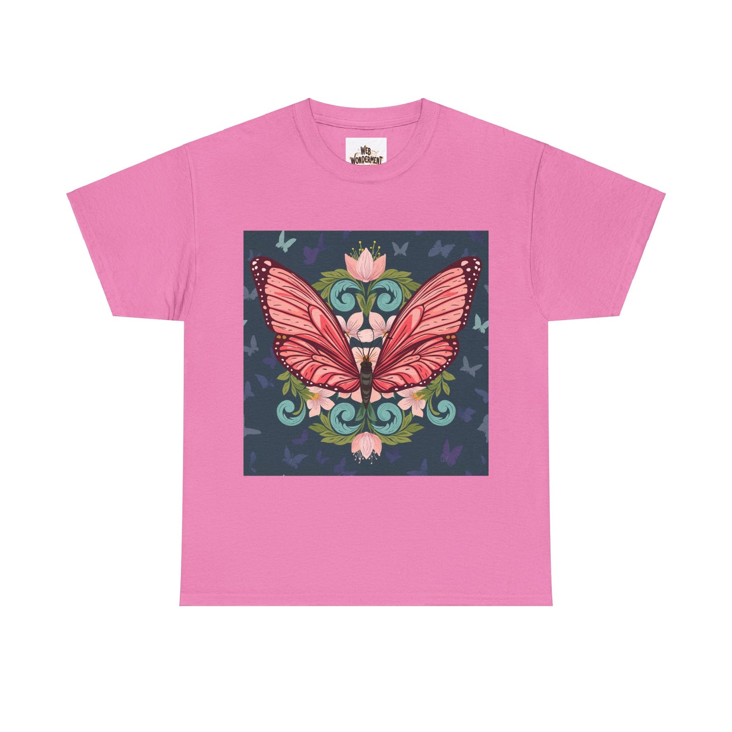 Butterfly Unisex Heavy Cotton T-Shirt
