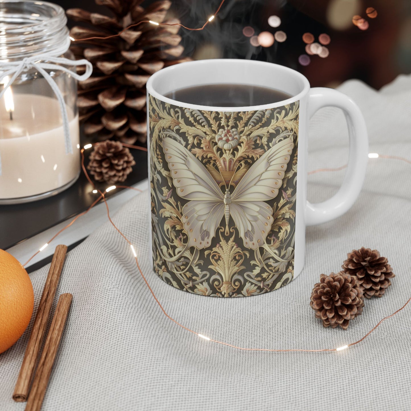Butterfly Ceramic Mug