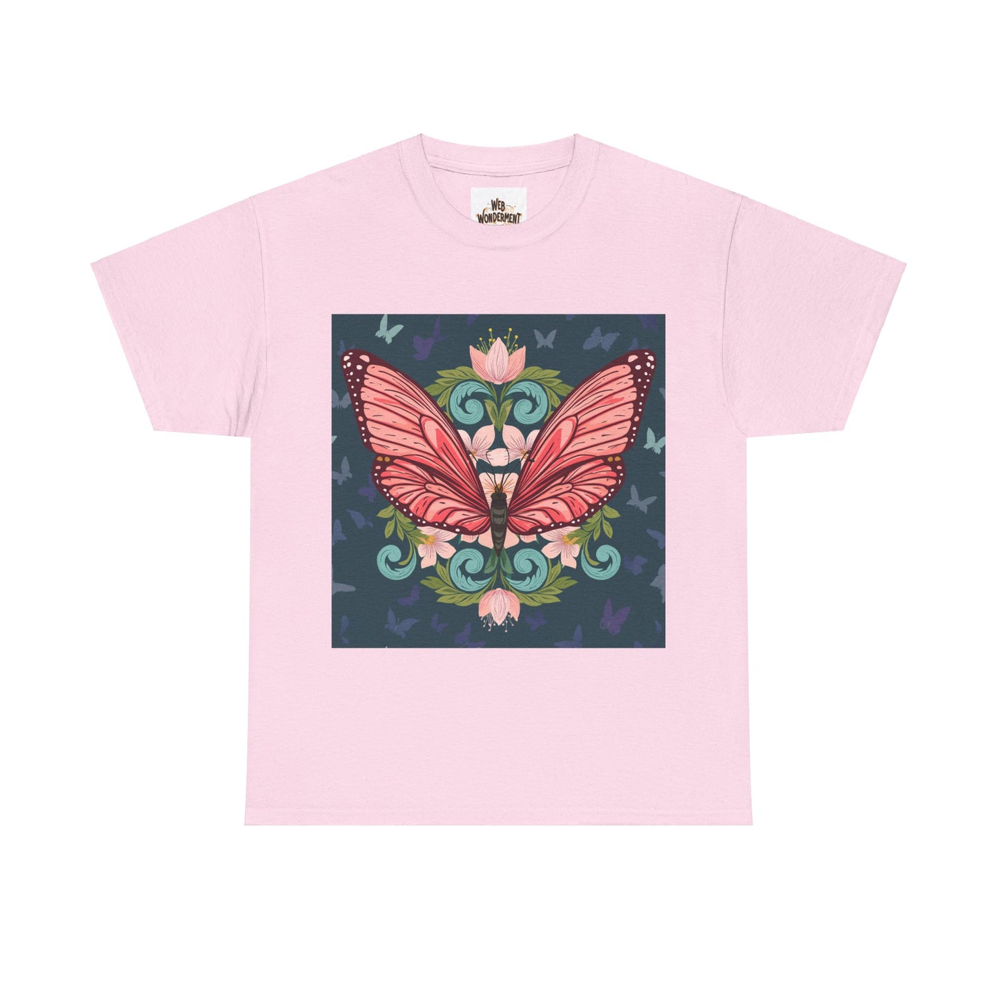 Butterfly Unisex Heavy Cotton T-Shirt