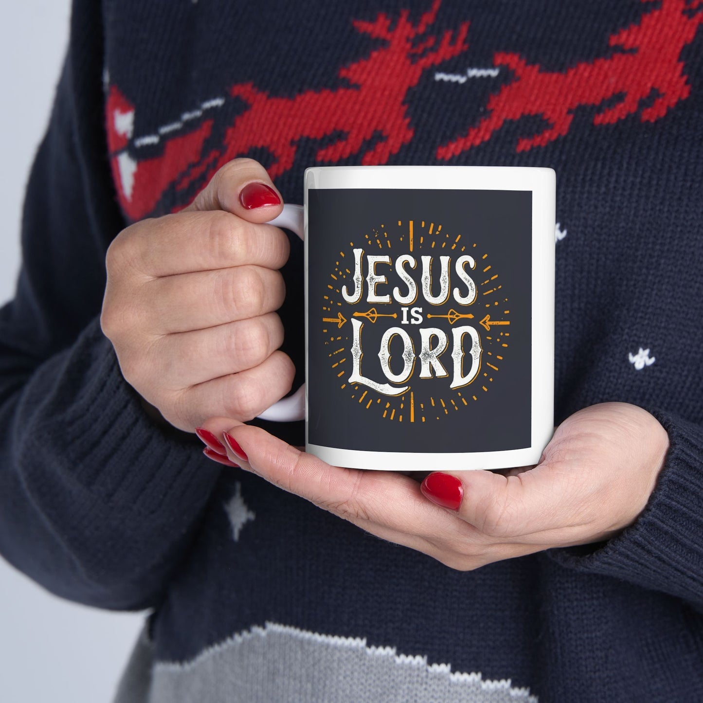 Jesus is Lord Ceramic Mug