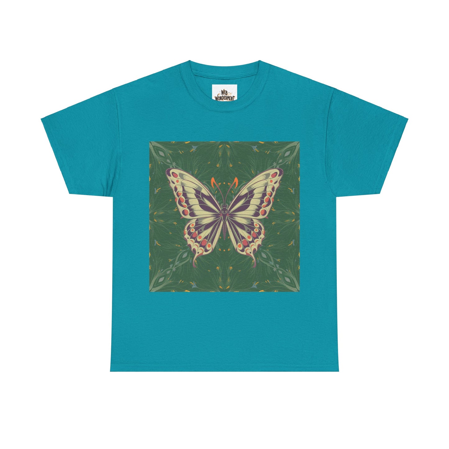 Butterfly Unisex Heavy Cotton T-Shirt