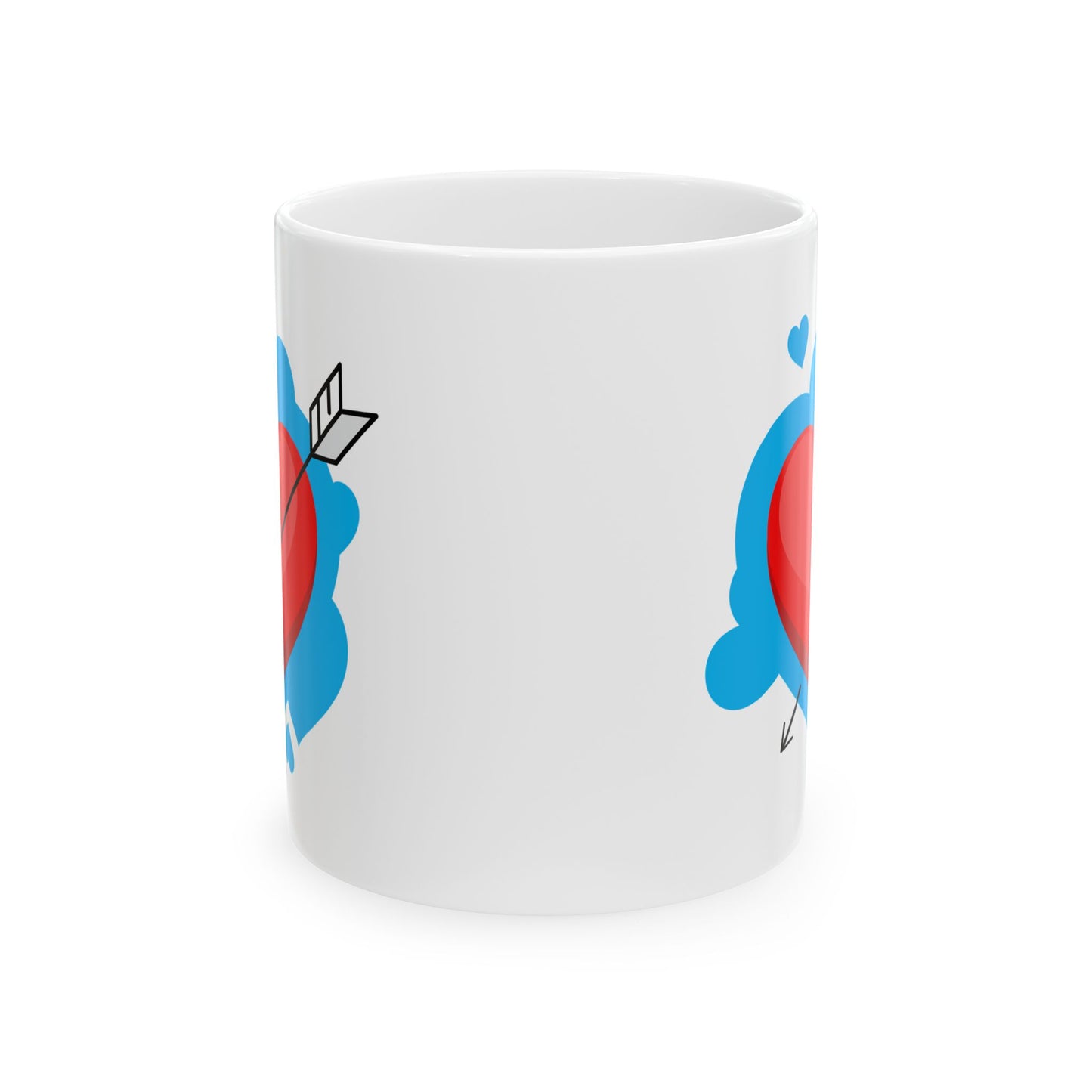 Heart Valentine Ceramic Mug 11oz