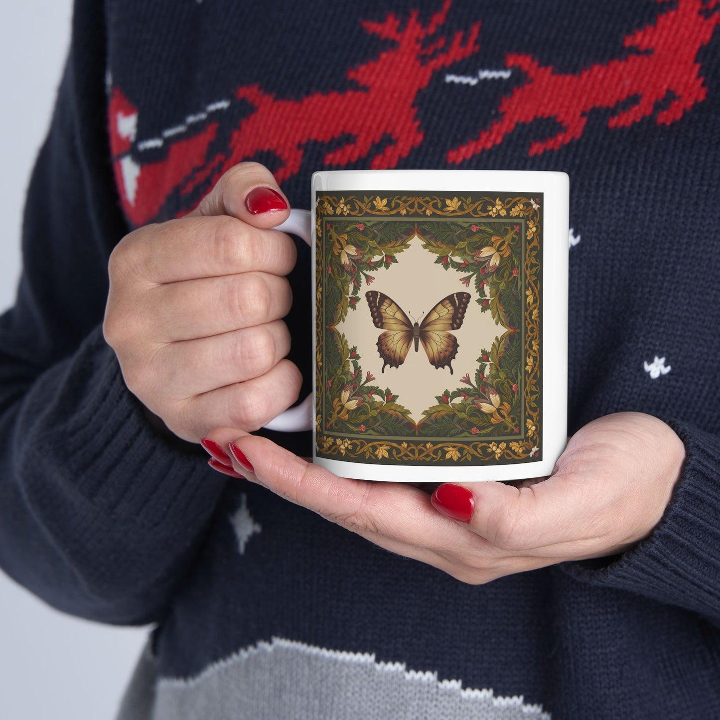 Butterfly Ceramic Mug