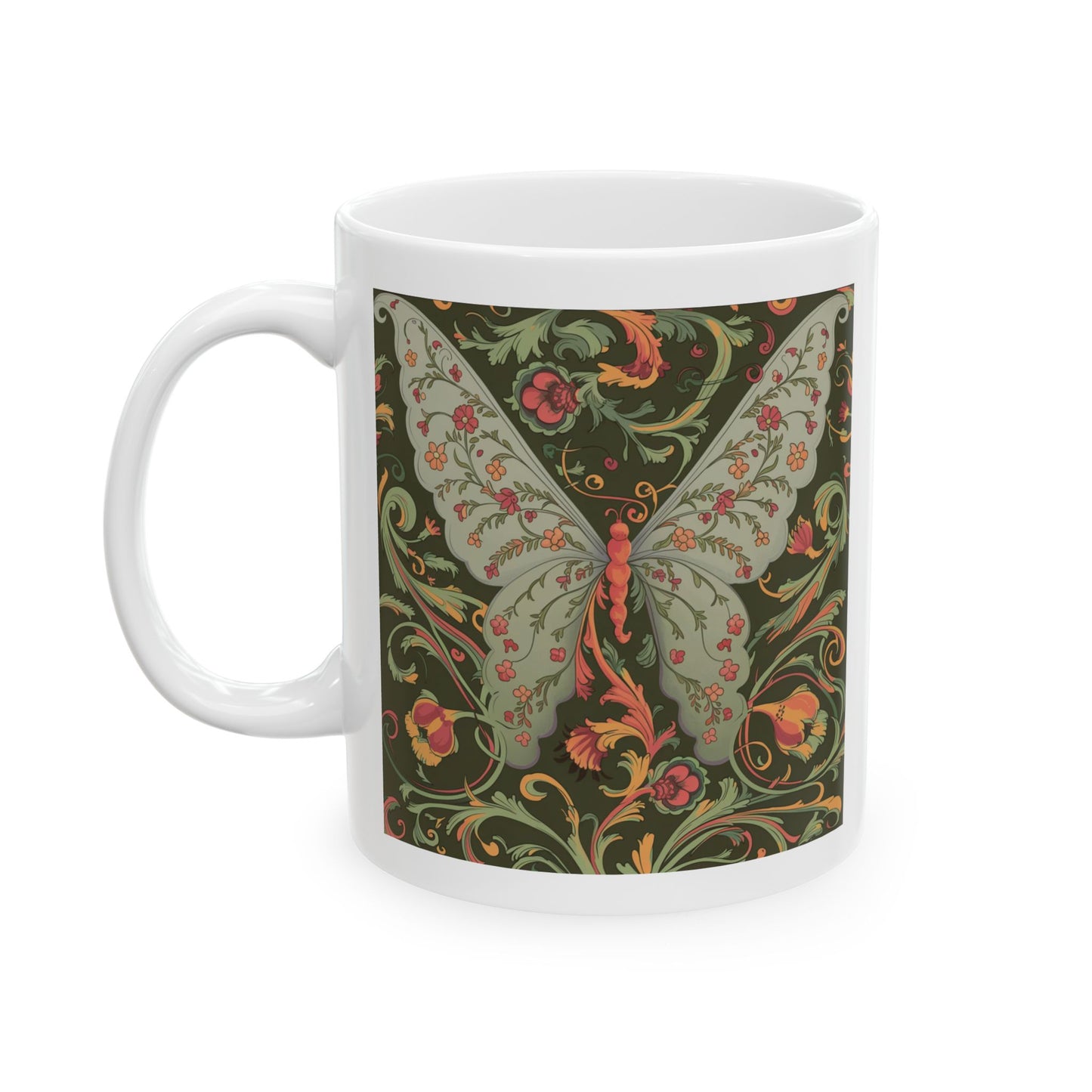 Butterfly Ceramic Mug