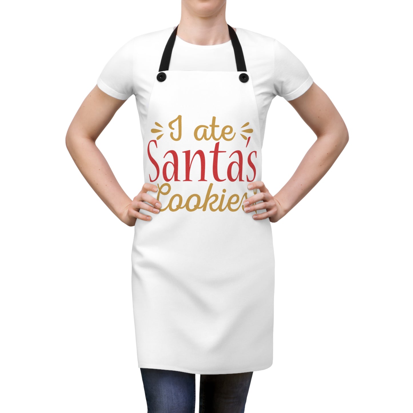 I Ate Santa's Cookies Apron