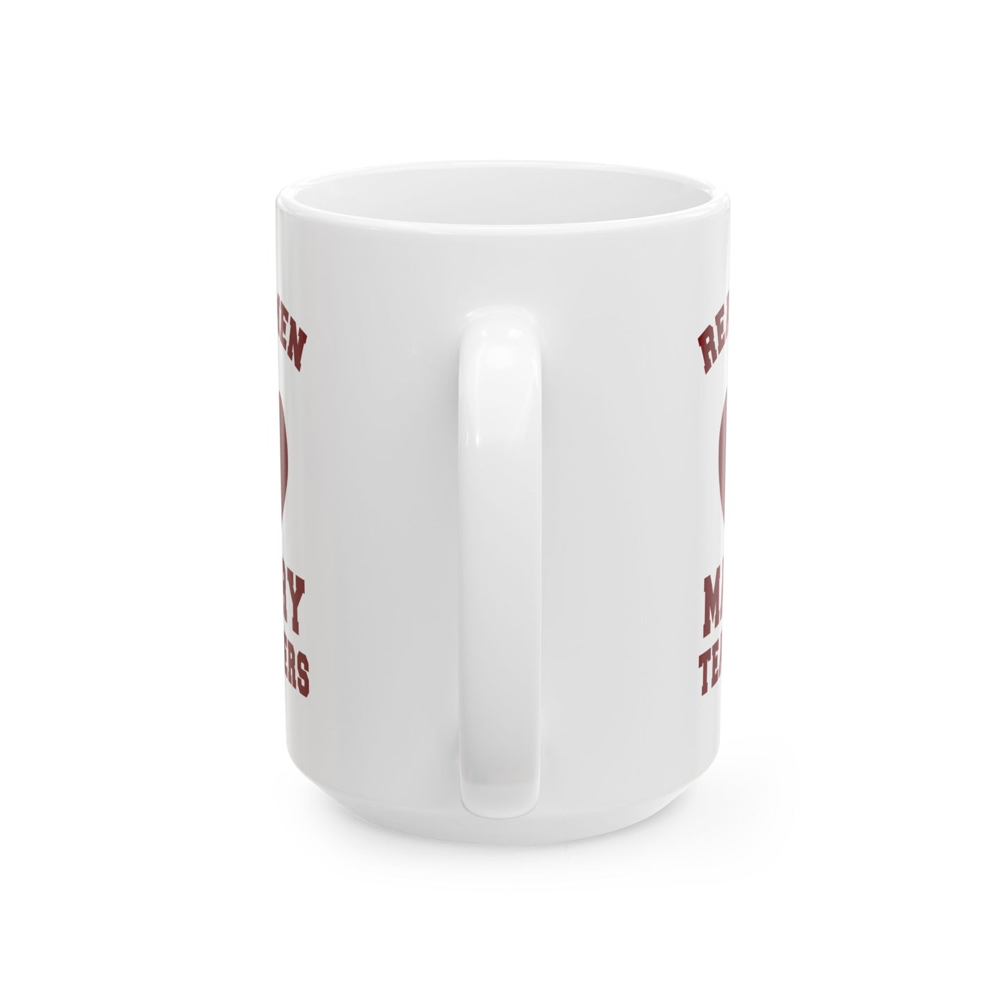 Real Men Marry Teachers (Apple) Ceramic Mug