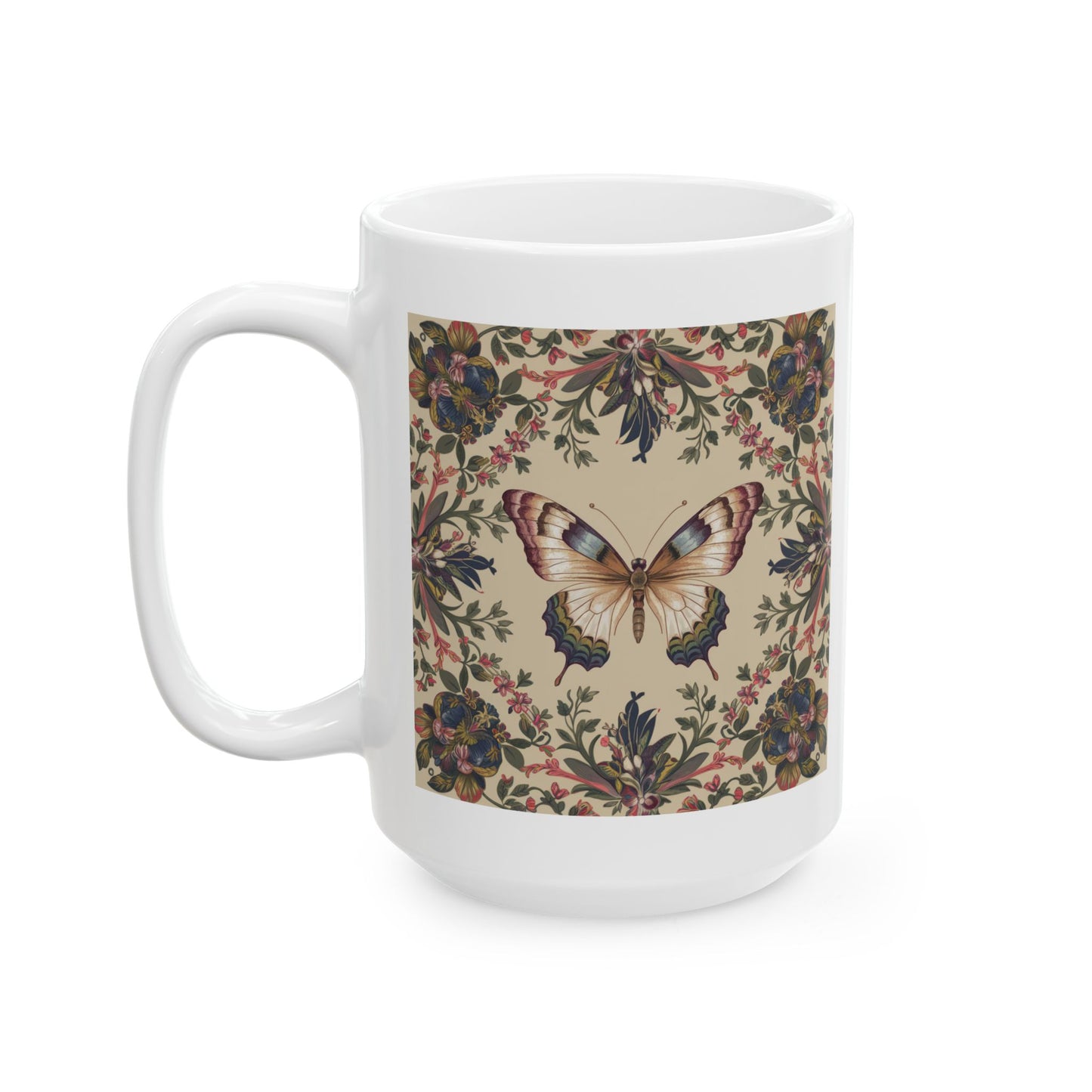 Butterfly Ceramic Mug