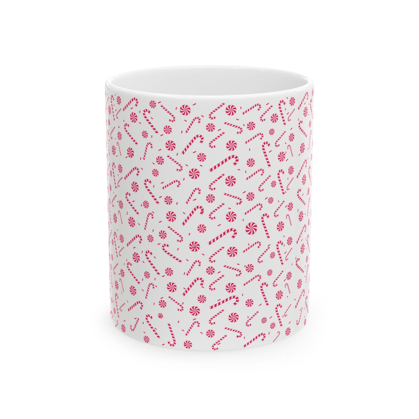 Candy Cane All Over Ceramic Mug