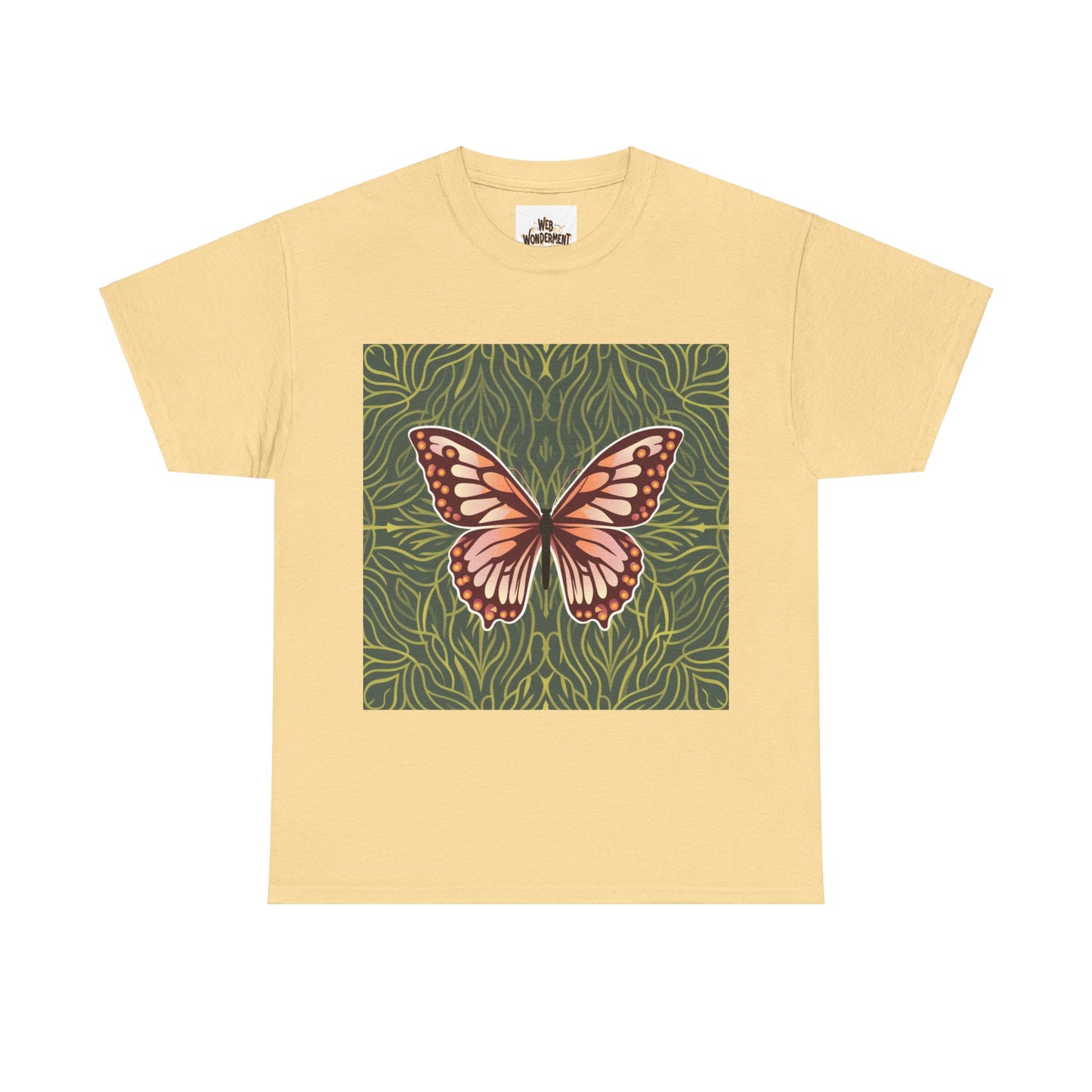 Butterfly Unisex Heavy Cotton T-Shirt