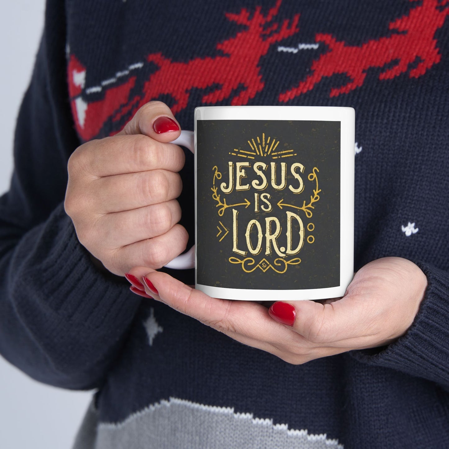 Jesus is Lord Ceramic Mug