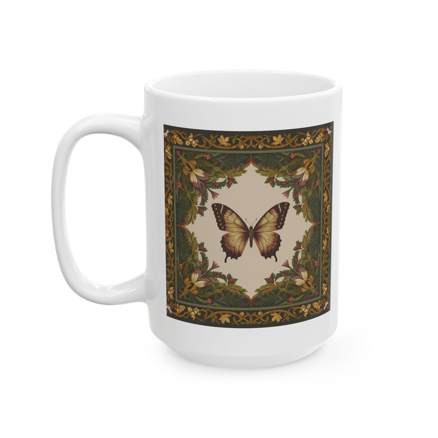 Butterfly Ceramic Mug