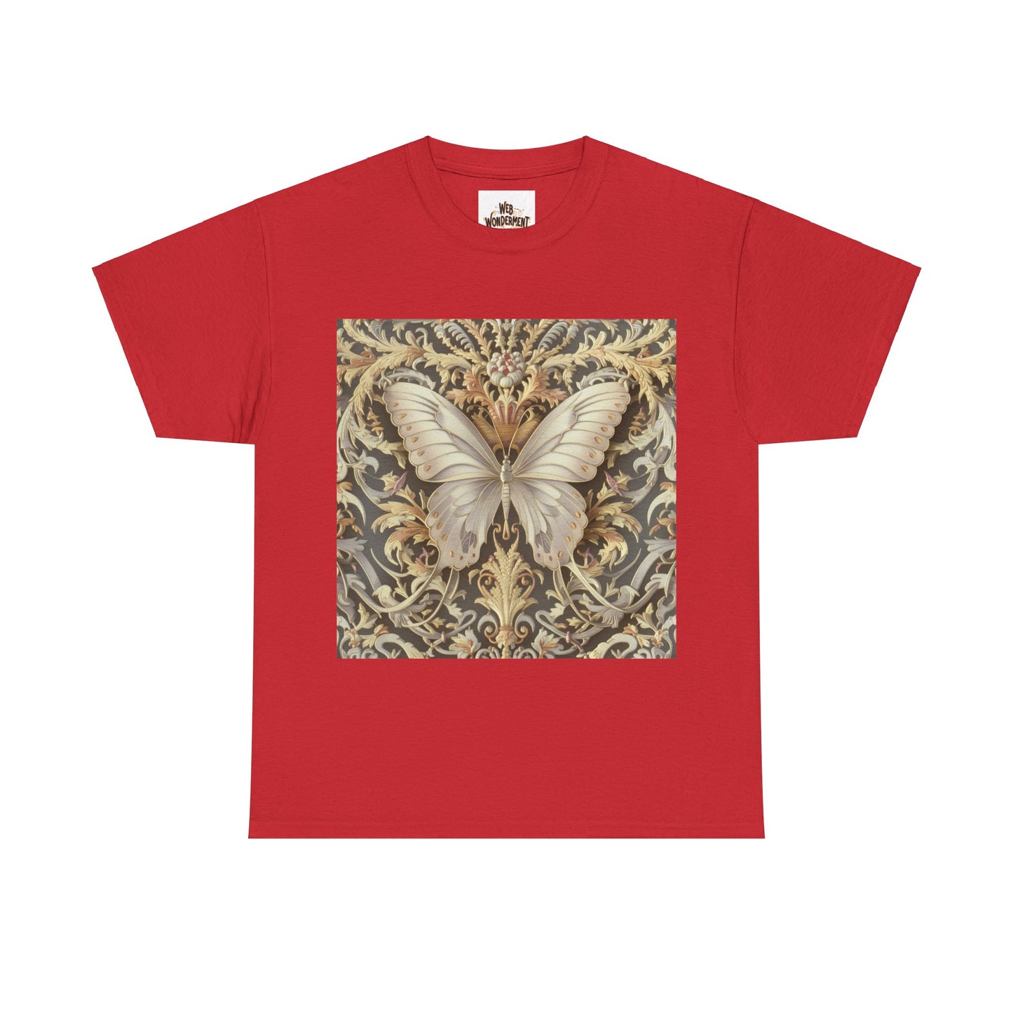 Butterfly Unisex Heavy Cotton T-Shirt