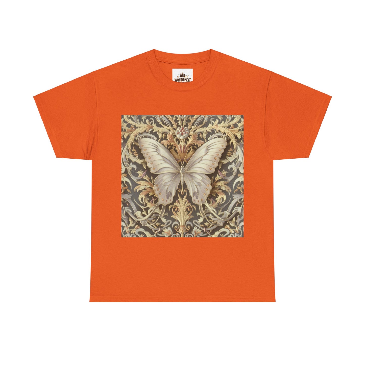 Butterfly Unisex Heavy Cotton T-Shirt